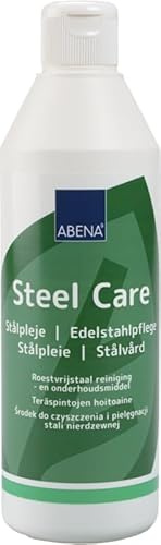 ABENA Stainless Steel Cleaner And Polish | 500ml Hob Cleaner For Everyday Use | Heavy Duty Multi Surface Cleaner For Hob, Sink, Oven & Pan. Kitchen Cleaner Suitable for Everyday Use.