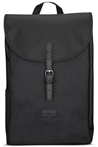 Johnny Urban Rucksack Damen und Herren Schwarz - Liam - Moderner Tagesrucksack für Uni Büro, Schule und Freizeit - Daypack mit 16 Zoll Laptopfach - Wasserabweisend