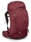 Osprey Damen Aura 65 Rucksack, Berry Sorbet Red, Medium/Large
