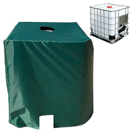 yakermur Protezione solare portatile, robusta copertura per serbatoio 'acqua, portatile, riutilizzabile, pieghevole, per giardino, cortile, pioggia, e piscina