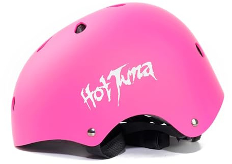 Hot Tuna Skate Helmet Pink Medium