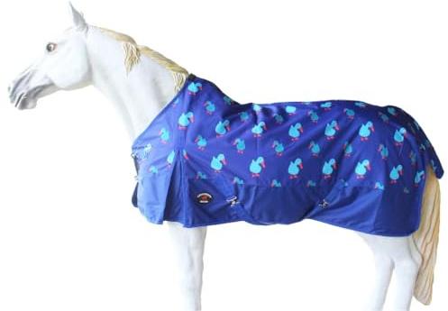 Challenger 1200D Turnout Waterproof Rain Light-Weight Sheet Plaid Horse Blanket 3EE11G