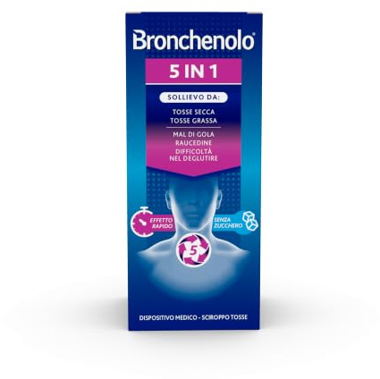 Bronchenolo 5in1, Tosse e Gola