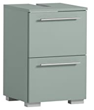 Schildmeyer Carlos - Mobile base lavabo, materiale a base di legno, verde pistacchio, 40 cm
