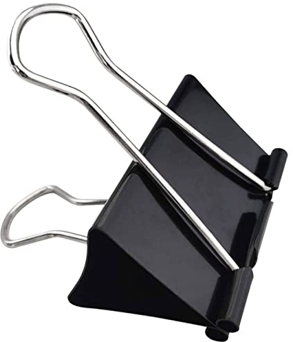 Extra Large Binder Clips 2.4 Inch (36 Pack), Upgrade Giant Binder Clips Big Paper Clips Clamps for Office and Home Supplies, Black by Aellabus