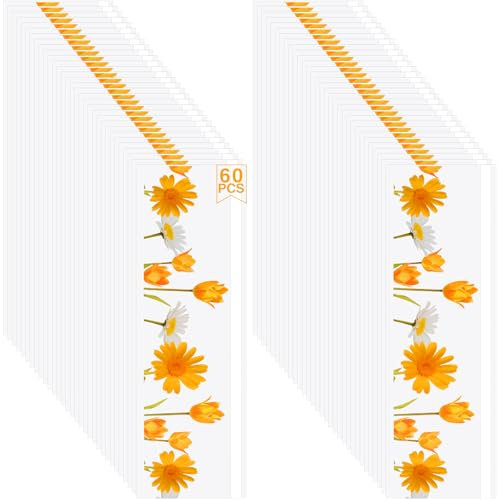 Paquet de 60 pièges Autocollants à Mouches, pièges à Mouches pour fenêtre, papiers pièges Collants à Mouches, Attrape-Mouches d'intérieur, Autocollants à Mouches pour la Maison