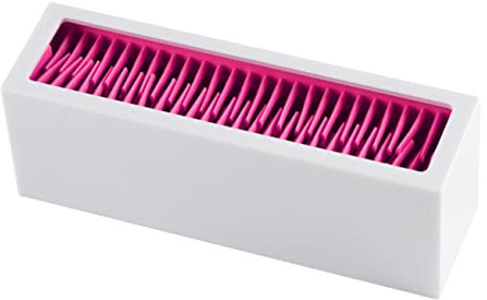 PACKOVE Organizador para Brochas de Maquillaje Color Aleatorio Gran Capacidad Fabricado en Abs y TPE Fácil de Limpiar Adecuado para Tocadores y Dormitorios