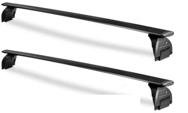 Barras Techo Barras Transversales Portaequipajes Techo Resistentes 90 Kg para Jeep para Wrangler JK JL para Gladiator JT 07-24 con Techo Rígido 2 4 Puertas Portaequipajes Barras