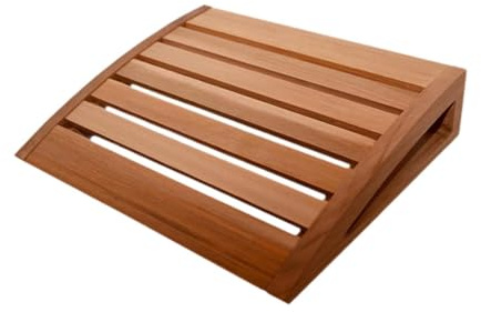 Sharplace Reposacabezas de Madera para Sauna, Respaldo para Relajarse, Ligero Y Ergonómico, Almohada para El Cuello, Almohada para Sauna para Baño de Y SP