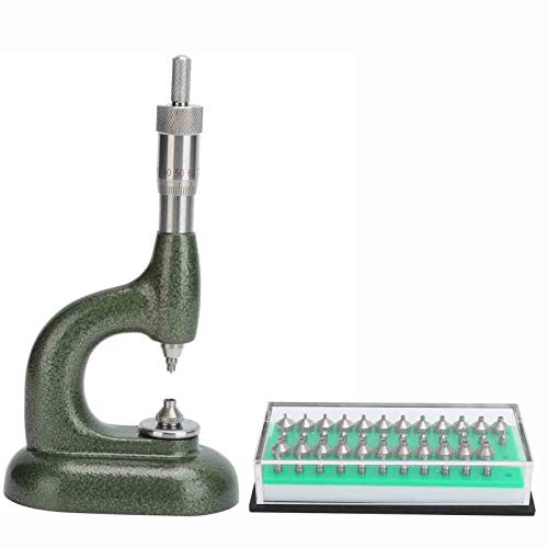 Strumenti di Riparazione Dell'orologio, Micrometro per la Regolazione del Passo del Filo della Macchina per la Regolazione degli da Orologiaio(Verde scuro)