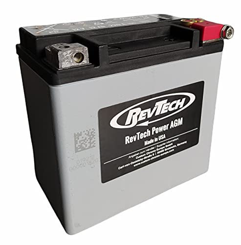 Batterie AGM Revtech ETX14L für Harley-Davidson Sportster XL 2004-2021