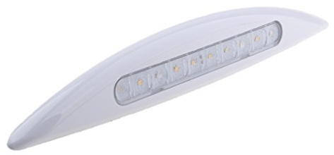 RV Exterior Porch Utility LED Light 12V Awning Lights Replacement Lighting for RVs Trailers Campers Motorhomes with Protective Housing White 365mm