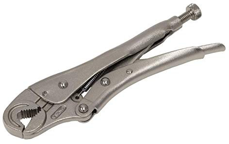 Sealey AK6871 195mm Locking Pliers Round Jaws 0-35mm Capacity