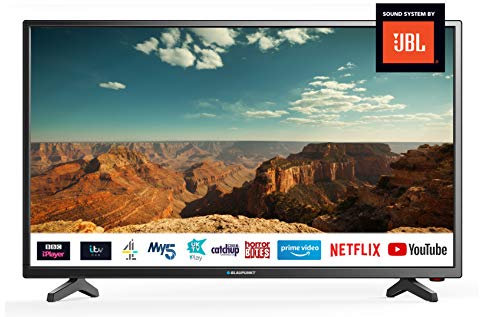 Blaupunkt 720p BLA-32/138Q-GB-11B4-EGPF-UK 32 Inch HD Ready Smart LED TV with Freeview Play, 3 x HDMI, USB Record