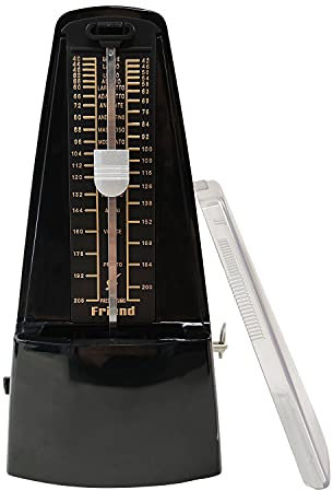 Spring.Rd Universal Professional Mechanical Metronome with High Precision Adjustable Beat Mode for All Kinds of Musical Instruments (Piano/Drum/Violin/Guitar/Bass&Wind Instruments),No Batteries Needed