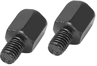 A ABSOPRO Retrovisores Espejos Adaptador M10 LH M8 RH Espejos Perno (Juego de 2)