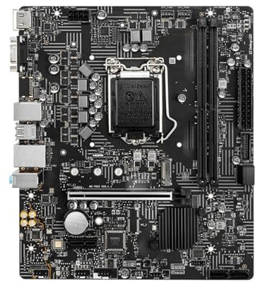 motherboard Fit For MSI B560M PRO-E ProSeries Motherboard (mATX, 11th/10th Gen Intel Core, LGA 1200 Socket, DDR4, PCIe 4, M.2 Slot, USB 3., Gbps LA