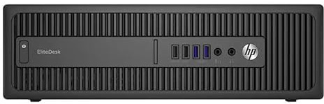 HP EliteDesk 800 G1 SFF Ordinateur de Bureau PC, Intel Core i7-4770, 8 Go RAM, 240 Go SSD, Clavier américain, WiFi, Bluetooth, Win11 Pro (renouvelé)