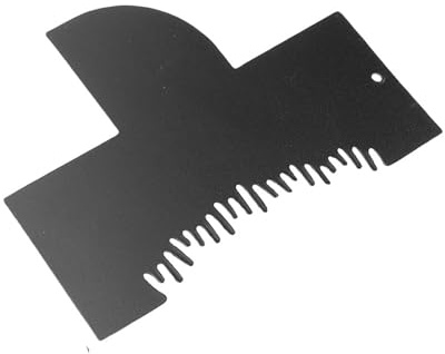 Eminchu Strumento per Modellare l'attaccatura dei Capelli della Carta Barbiere, Strumento per lo Styling con Indicatori di Misurazione, per la Toelettatura Riutilizzabile con Simmetria e