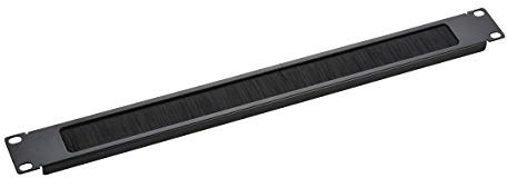 Aiten Data Panel con Cepillo Pasacables 1U para Armarios Rack 19