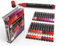 TOOLI-ART 22 Acrylic Paint Markers Paint Pens Pro Colour Series Set 3mm Medium Tip for Rock Painting, Glass, Mugs, Wood, Metal, Glass Paint, Canvas, DIY. Non Toxic, Waterbased, Quick Drying (REDS)