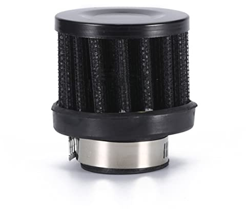 Crankcase Breather 25mm Mini Nonwoven Fabric Air Intake Filter Car Accessories EngIne Breather for Scooter Off-road Motorcycle