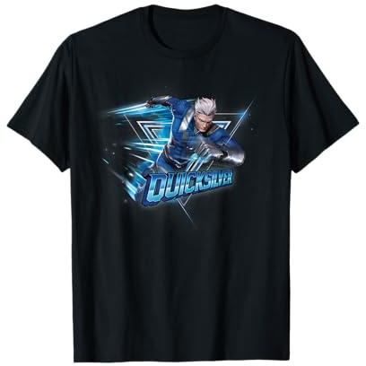 Marvel Avengers Quicksilver Triangle Games Gamerverse T-Shirt