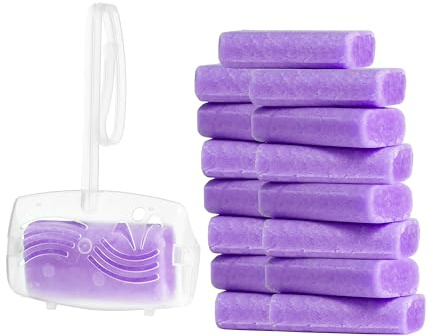 AQUA CLEAN PUR Brillant 2in1 WC Duft- & Reinigungsspüler 16 Stück (Lavendel)