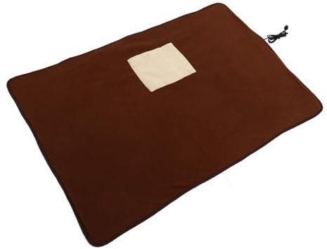 VANZACK Coussin Chauffant pour Animaux De Compagnie 88X65Cm Couverture ÉLectrique pour Chats Chiens Maison ChaufféE Tapis Chauffant USB sans Fil Accessoire Confort Hivernal