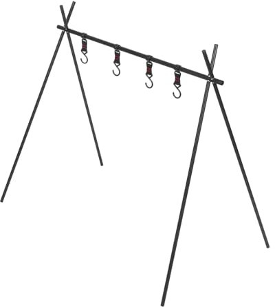 Campfire Cooking Stand Tripod BBQ Grill for Outdoor Picnic Cookware Party Supplies