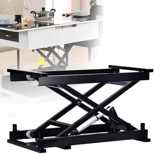 Electric Scissor Lift Table, for Warehouses & Factories Material Handling,100KG,with Wireless Remote Control, Height Adjustable Lifting Platform Double Scissor Hydraulic Lift Table