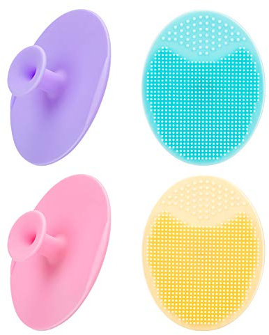 JEXCULL Gesichtsreinigungsbürste aus weichem Silikon, Gesichtspeeling, Mitesser, Akne, Porenpad, Cradle Cap Gesichtswaschbürste für Tiefenreinigung Hautpflege