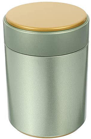 Housoutil Teedose mit Deckel für Losen Tee Und Teebeutel Weißblech Kleine Küchendosen Zur Aufbewahrung von Tee Kaffeezucker Lose Teedosen (Hellgrün)