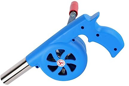 SUPVOX Ventilateur De Barbecue Manuel De Camping Souffleur Dair Soufflet Dalimentation Pour Foyer Outil De Soufflage De Camping