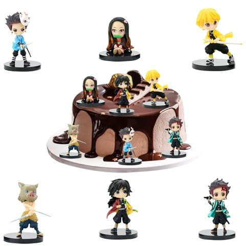 Anime Action Figure, 6 Pezzi Devil's Blade Figure Giocattoli, Anime Cake Toppers, Mini Anime Figura, Devil's Blade Set, Per Figure Da Collezione Giocattoli E Decorazione Torta Di Compleanno