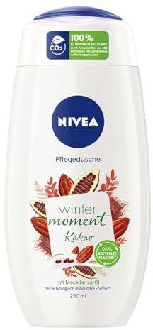 3 er Pack Nivea Pflegedusche Duschgel Winter Moments Kakao 3 x 250 ml