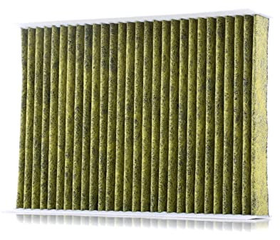 KAMOKA Filtro abitacolo Filtro aria fresca, Filtro al carbone attivo, Filtro per polveri fini (PM 2.5), con effetto antibatterico, con effetto antiallergico, con azione fungicida, con potere 6080100