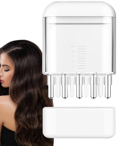 Haar-Kopfhautöl-Applikator, Spender für die Haarpflege - Manueller Haarwuchs-Kopfhautkamm mit effektivem Ölapplikator | Schnelles professionelles Wurzelkamm-Kopfhautmassagegerät für das Haar