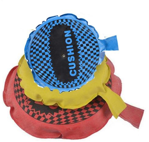 Canigegui 3 Pack Coussin Whoopie, 16+20+25 Cm, Coussin Whoopee Auto-gonflant, Anti-Pet Autogonflant, Jouet Péteur, Whoopee Cushion, Farces pour Adultes, Poisson D'avril (Couleur Aléatoire)