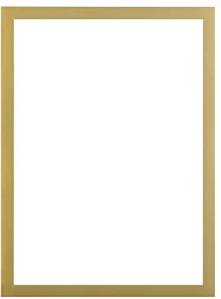 Diamond Painting Magnetrahmen selbstklebend (Gold glänzend for 40x50cm)