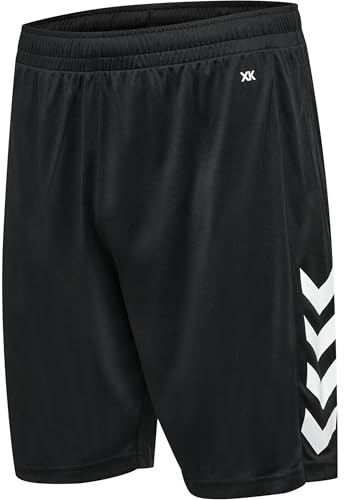 hummel Unisex hmlCore Xk Poly Shorts, Black, XXXL
