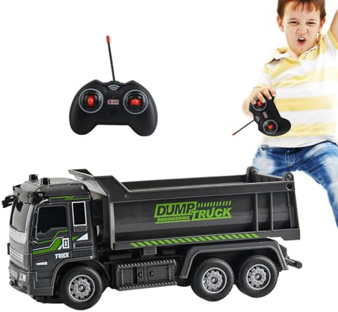Bohany Chariot élévateur télécommandé | Jouet de voiture d'ingénierie - Véhicule à moteur, Chariot élévateur RC, Jouets de construction 4WD, Excavatrice à télécommande électrique,