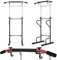 NEO SPORT Freistehende Klimmzugstange NS-300 für Klimmzüge Krafttraining Übungen aus verstärktem Stahl höhenverstellbar 146-215 cm B 108 cm L 70 cm Belastung 100 kg