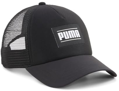 PUMA ESS Trucker Cap Adult Unisex Black One Size