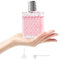 Samulee Vaporisateur Parfum 100ml, Flacon Parfum Vide, Bouteille Vide, Portable Vaporisateur Verre Rechargeable pour Femmes Hommes Voyages（Argent）