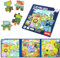 ASTARON Magnetische Puzzle für Kinder, 16-20-25 Teile Tier Kinderpuzzle ab 3 Jahre, Beschäftigung für Kinder im Autofahrt Flugzeug, Kindergeburtstag Geschenke