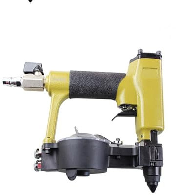 Grapadora De Pines Neumática, Pistola Clavadora Neumática Decorativa De Aire De Alimentación Automática For Muebles, Herramienta De Madera, Pines De Dibujo, ZN-12 De Clavadora