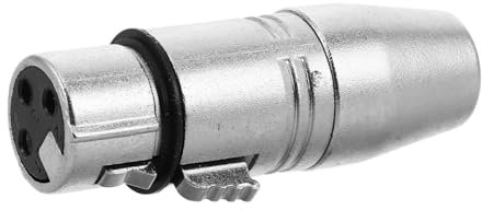 Toyvian Adaptateur XLR à Connecteur Audio pour Microphones et Équipements Sonores Pratique pour Enregistrement et Mixage