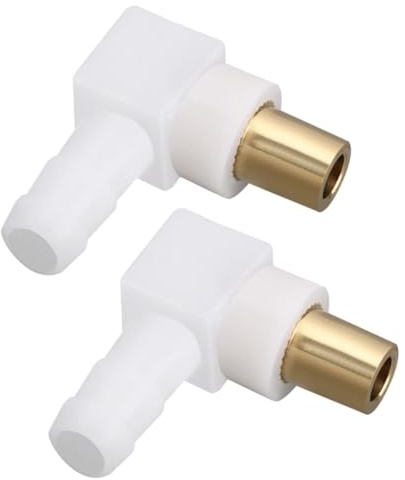 Hoite Raccord de tuyau coudé pour carburateur, 2 pièces, 692317 493496 494451, pour souffleuse à neige, tracteur à gazon