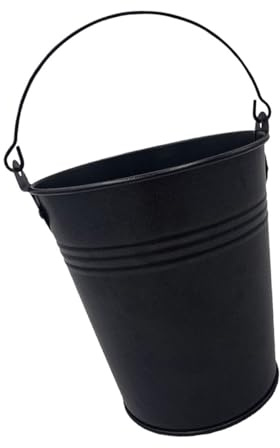 DIYEAH Secchio BBQ per Grasso con Manici Portatile Contenitore per Olio da Barbecue e Forno Secchio Raccolta Grasso da Capiente e Facile da Usare per Pulizia Grill